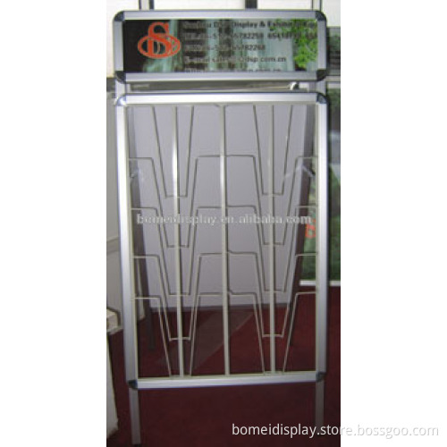 Multi-function poster stand with high quality, magazine racks
